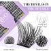 208 PCS Cluster and Individual Lash Extensions B02 Kit | D Curl Volume Wispy Soft False Lashes - 8-16mm | Comfortable Band | DIY Lash Clusters | 1 Pack - Buy Online on SooperMarket.com