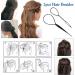 Hanyousheng 1000 Pcs Elastic Hair Bands Set with Topsy Tail Hair Tool - 1004 Piece Hair Elastic Bands for Braids, Ponytails, and Removal Tool - Buy Online on SooperMarket.com