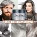 Silver Gray Hair Wax Pomade - Long Lasting Washable Temporary Color for Party Cosplay & Date | Non-Greasy Matte Styling Wax - Buy Online on SooperMarket.com