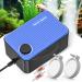 Forever speed aquarium air pump extremely quiet 8W 480l/h adjustable air pump aquarium oxygen pump very quiet with double air holes and more oxygen supply 80-600l