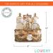 Luxury Home Spa Gift Basket - Honey & Almond Scent | Bath & Body Set for Men & Women - Buy Online on SooperMarket.com