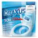 Draxus 30x cistern tabs water box cubes for the cistern in storage pack toilet tabs dye the water blue ensure freshness and cleanliness
