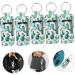 5pcs Portable Square Keychain Lipstick Storage Sleeve | Neoprene Lipstick Holder & Floating Key Rings for Boats - Shop Now - Buy Online on SooperMarket.com