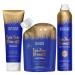 Not Your Mother's Triple Threat Brunette Shampoo and Conditioner Set - Blue Shampoo and Conditioner - Reduces Brass  Enhances Hair Shine  Moisturizes Hair (Shampoo  Hair Masque  & Dry Shampoo)