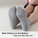 EPEIUS Kids Low Cut Socks 6 Pack - Seamless No Show Socks for Girls/Boys in Small Black/White/Grey - Buy Online on SooperMarket.com