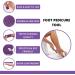 Purple Love Natural Pumice Stone - Professional Exfoliating Rock for Feet, Hands & Body - Dead Skin & Callus Removal - 2-in-1 Scrubber - Buy Online on SooperMarket.com