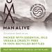 Man Alive Beard Oil for Men - 99% Natural Skincare 50ml with Oatmeal, Argan Oil, Jojoba Oil & Almond Oil - Softens Facial Hair, Ideal Men's Gift - Black Suede & Tonka Scent - Buy Online on SooperMarket.com