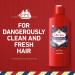 Old Spice Nightpanther Shampoo for Men 13.5 fl oz - Pack of 6 - Buy Online on SooperMarket.com