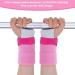 Abeillo 2 Pink Gymnastics Grips Wristbands Set for Girls - Kids Hand Grips for Gymnastic Bar Palm Protection and Wrist Support - Youth Sports Accessories for Workout and Exercise - Buy Online on SooperMarket.com
