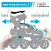 Roller Derby ION 7.2 Inline Skates | Aluminum Frames | Adjustable Sizing | Small (11-1) - Buy Online on SooperMarket.com