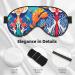 Colorful Tropical Sea Fish Soft Sleep Eye Mask | Breathable Eye Patch for Women | Perfect for Travel & Relaxation - Buy Online on SooperMarket.com