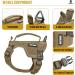 Oneigris Dog Harness & Leash Set | Mini Trooper Puppy Dishes with Control Handle for XS & SM Dogs - Brown - Buy Online on SooperMarket.com