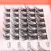 Buy 10-12-14-16mm Mixed Wide Stem Cluster Lashes | 3D Volume Soft & Lightweight Individual False Eyelashes - Buy Online on SooperMarket.com