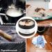 DNAMOFV Injune Coffee Fragrance Candle - Organic Soy 50-Hour Burn Perfect Father's Day Gift for Men & Women - Includes Obsidian & Coffee Beans 200g - Buy Online on SooperMarket.com