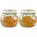 Food-united elderflower jelly natural clean 2x 640g in stylish decorative glass from Darbo Refreshing bread spread of the highest quality for elderberry fillings cake breakfast