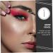 MUSISALY 4pcs Two-in-one Eyebrow Pencil Eyebrow Pencils with Pencil Sharpener Eyebrow Cosmetics Wooden Brown - Buy Online on SooperMarket.com
