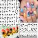 MiaoWu 6pcs Nail Tropical Style Palm Summer Tree 3D Nail Stickers self-Adhesive Coconut Tree 3D Summer Palm Tree Nail Art Studs Stickers, Adhesive Tropical Surf Beach Palm Tree Nail Art Decals for DIY Nail Art Polish Manic…