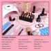 Lavender Violets 48pcs Jelly Gel Nail Polish Kit with LED Nail Dryer | Trendy Soak Off Colors | Matte Top Coat & Free Nail Decorations Included | Manicure Tools - Q976 - Buy Online on SooperMarket.com