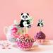 Seyal Panda Cupcake Topper Seyal Panda Cupcake Decoration - Buy Online on SooperMarket.com