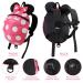 4 in 1 Toddler Harness Leash | Baby Anti Lost Wrist Link | Child Safety Tether | Walking Harness Wristband Assistant Strap Belt - Rose Red - Buy Online on SooperMarket.com