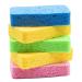 Temede Large Cellulose Sponges, Kitchen Sponges for Dish, 1.4" Thick Heavy Duty Scrub Sponges, Non-Scratch Dish Scrubber Sponge for Household, Cookware, Bathroom, Compressed Packaging 5pcs