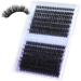 Geeneiya Fluffy Mink Eyelash Clusters - Thick Individual Extensions 10-18MM (280 Pcs) - Premium Quality Fake Lashes for Stunning Volume - Buy Online on SooperMarket.com