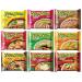 Yum yum noodles |Thai |Instant pasta |Mix carton |Pack (60x60g) |9 flavors (chicken duck beef shrimp vegetables curry japanese sriracha grilled chicken)
