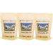 Soft White Wheat Berries | 100% Desiccant Free | 12 lbs | Non-GMO Project Verified | Kosher | USA Grown | Field Traced | Resealable Kraft Bag | (4 Pound, Pack of 3)