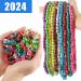 100PCS Multicolor Aluminum Pigeon Leg Rings | Durable Identification Tapes for Bird Training | 2024 Footring System - Buy Online on SooperMarket.com