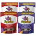FigNuts Fig Bars - Gluten Free Fig Bars, Fig Bar with Real Fruit Snack Bar, Fruit Bars, Gluten Free, Non-GMO, High Fiber Whole Food Ingredients, No Added Sugar or Artificial Flavors - Variety Pack, 6 oz Bags (4 Pack)