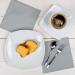 HEKU 100 Single-Colored 3-Layer Napkins | 33x33cm | High-Quality Absorbent Napkins for Events & Gastronomy | Stylish Silver 5-Pack - Shop Internationally! - Buy Online on SooperMarket.com