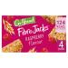 Go Ahead FibreJacks Raspberry 4 Bars 118.9 (Pack of 1)
