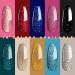 Likomey Gel Nail Polish 15ml - Colorful Black Glitter | Soak Off UV Gel for Salon & Home Manicures - Buy Online on SooperMarket.com