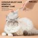Rlihunix Self Cleaning Slicker Brush | Dog & Cat Grooming | Shedding & Mats Removal | Short & Long Hair | Blue - Buy Online on SooperMarket.com