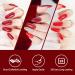 Beauty7 UV Nail Polish Set 6 Colours 7 ml Manicure Gift for Beginners Nail Art Salon DIY Gel Polish Shellac Nail Polish UV Gel Set for Nail Design Ruby Rose - Buy Online on SooperMarket.com