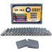 June Gold Kneaded Rubber Erasers Gray 18 Pack - Blend Shade Smooth Correct and Brighten Your Sketches and Drawings
