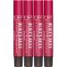 Burt's Bees Lip Balm Easter Basket Stuffers Moisturizing Lip Shimmer Spring Gift for Women for All Day Hydration with Vitamin E & Coconut Oil 100% Natural Rhubarb 0.09 Ounce (4 Pack) Rhubarb (4 Pack)