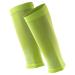 DANISH ENDURANCE Graduated Calf Compression Sleeves 21-26 mmHG for Men & Women Neon yellow/Light blue M