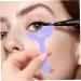 Eye eyeliner brushes Eyelorer templates 2 pieces of soft silicone eye shadow template with multifunctional winged -eyed design mask shield - Buy Online on SooperMarket.com