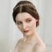 BABEYOND Bridal Pearl Vintage Wedding Headband with Lace Ribbon - White Beads - Buy Online on SooperMarket.com