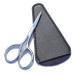 Mini Facial Hair Scissors Nose Scissors Professional Sharp Moustache Scissor Eyebrow Trimmer Cutter Stainless Steel Clippers for Hair Beard Hair Nail Toenail Cuticle Men Women Use