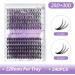 240PCS D Curl 0.07mm 20D/30D Mixed Cluster Lash Extension Kit | DIY Eyelash Extensions | Wide Stem Individual Lashes 12-16mm | RR-12-16mm Clusters-20D+30D-0.07-D - Buy Online on SooperMarket.com