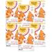 Simple Mills Vegetarian Flour Crackers, Roasted Red Pepper, Gluten Free, Vegan, Healthy Snacks, Paleo, 4.25 oz Pack of 6 Roasted Red Pepper 4.25 Ounce (Pack of 6)