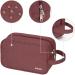Travel Toiletry Wash Bag for Men and Women | Dopp Kit Shaving Bag | Jujube Red - Buy Online on SooperMarket.com