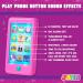 Joyin Rosa Playing Smartphone Key Fob & Credit Card Set - Kids' Cell Phone Toy for Toddlers | Perfect Birthday Gift for Ages 1-5 - Buy Online on SooperMarket.com