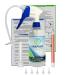 Ear Washer Kit for Humans with 5 Disposable Tips and LED Light - Suitable for Adults and Children - Ear Cleaning Kit Ear Irrigation Ear Washer Bottle System