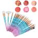 20-Piece Professional Makeup Brushes Set - Portable Soft Fiber Cosmetic Brush Kit for Face & Eyes - Buy Online on SooperMarket.com