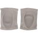 Angrek Heel Socks - 2 Pack Elastic Gel Moisture Socks | Breathable Toeless Spa Socks for Cracked Heels - Buy Online on SooperMarket.com