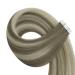 Youngsee Ombre Tape In Extensions - 55cm Real Hair Light Ash Brown to Blonde 5pcs 12.5g #7/7/ic - Premium Virgin Quality for Ultimate Style - Buy Online on SooperMarket.com