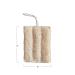 Shop Creative Co-Op Natural Bathroom Loofah with Cotton Hanger - Eco-Friendly & Exfoliating | International Shipping Available - Buy Online on SooperMarket.com